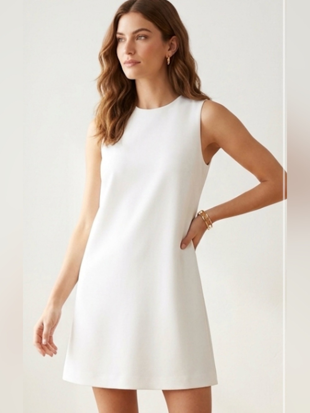 Isaac Mizrahi for Target Cream Classic Dress